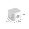 6/12/24PCS Magnetic Cable Organiser Clips Cable Management Wire Manager Cord Holder Charging Cable Winder Wall Mounted Hook