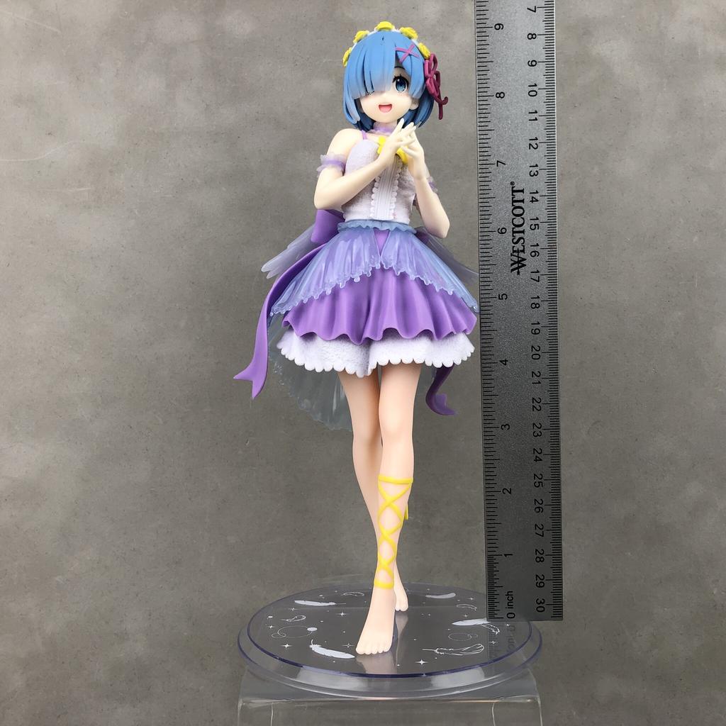 19CM Anime Rem Figure Re:Zero kara Hajimeru Isekai Seikatsu Precious Figure Angel ver Figure Toy Gift Doll Aciton Figure PVC
