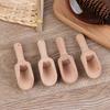4Pcs Wooden Coffee Tea Scoops Mini Candy Bath Salt Spices Flavors Spoons