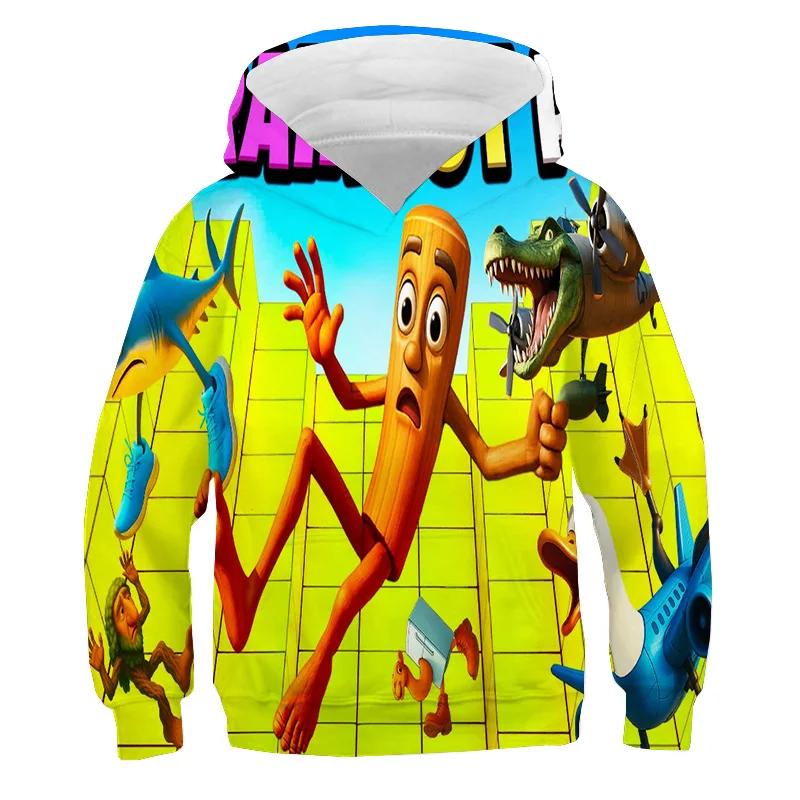 Italiensk Hjerneorm Shimpanzinni Bananini Mote Hettegenser Tralalero Tralala Genser Tenåring Hettegenser Sport Barn Menn Populære Hettegensere