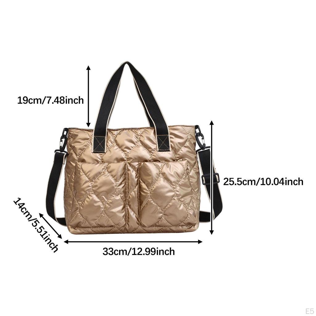 Shoulder Bag for Women Shopping Lightweight Satchel Pouch Casual Handbag