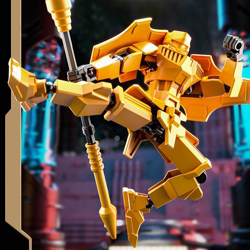 3D Printed Knight Mannequin Dummy Multi-Jointed Movable Shapeshift Robot Warrior 13 Action Figure Ornament Decoration For Kids