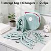 Portable Travel Collapsible Plastic Clothes Hanger With Storage Bag For Suitcase And Dorm Use