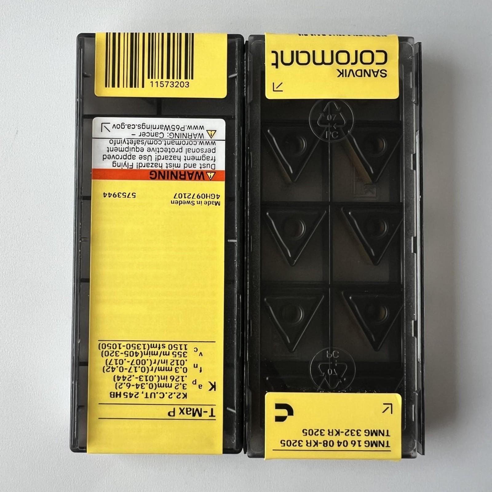 

SANDVIK / TNMG160408-KR 3205 / Original Swedish hard alloy blade 10 Pcs