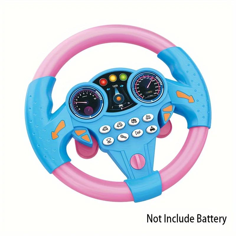 1PC Car Steering Toys Steering Wheel Toy Creative Children's Education Toy Easter New Year's Day Spring Festival Gift