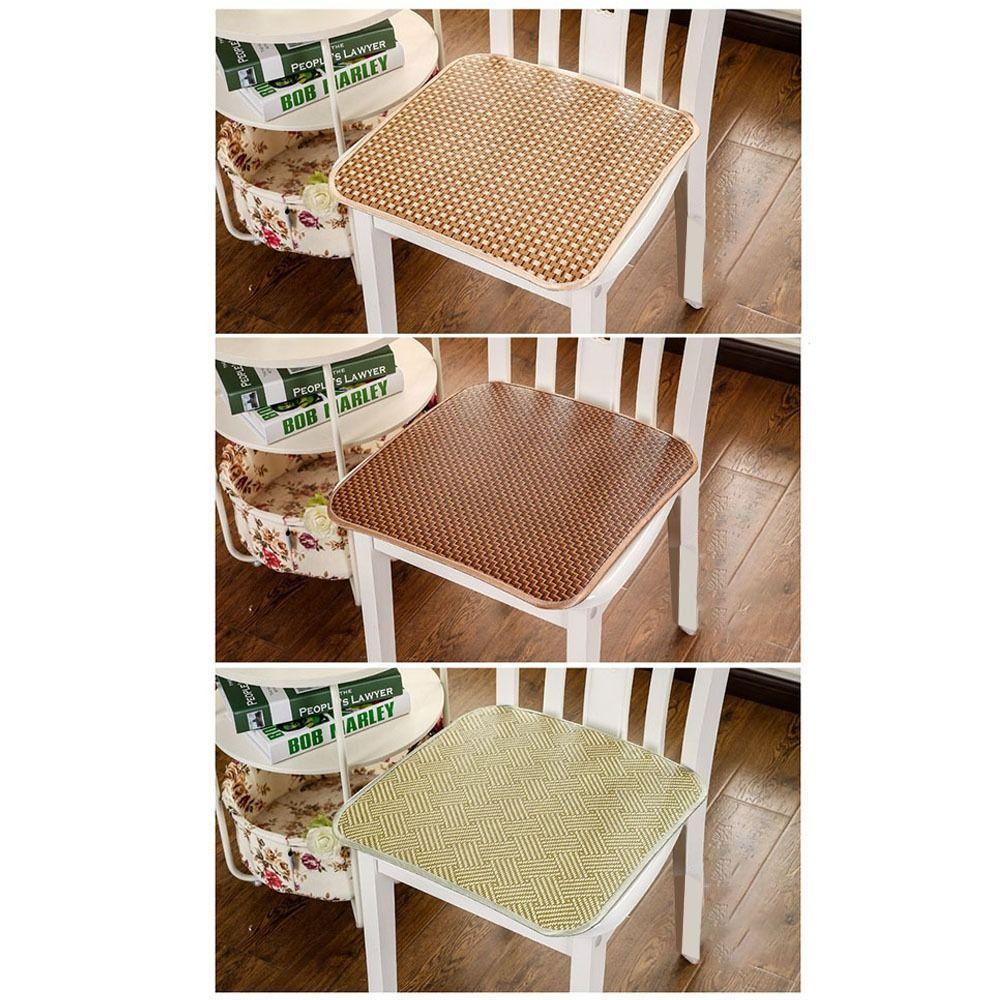 Non-slip Chair Cushion Breathable Rattan Cool Cushion Durable Seat Cushion