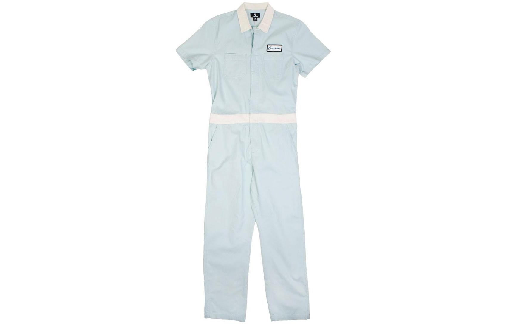 Converse Jumpsuits Men s Blue Lapel Moderate 10017486-A02 L