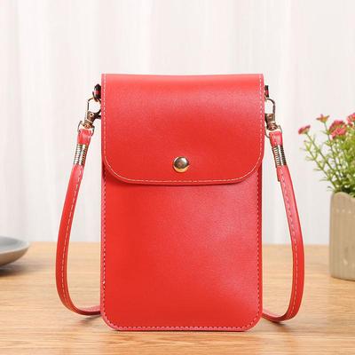 Τσάντα κινητού τηλεφώνου Retro Shoulder Crossbody - Μίνι τσαντάκι μονόχρωμο