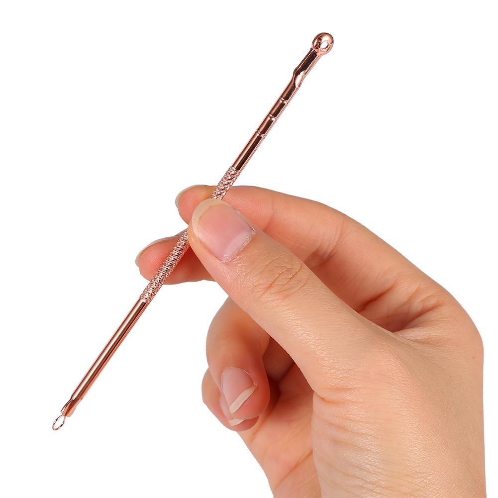 4PCS/Set Stainless Steel Blackhead Acne Blemish Pimple Removal Needle Kit Tool