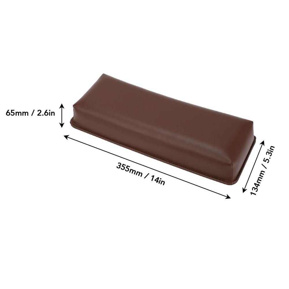 High Density Sponge Nail Hand Pillow Rectangle Nail Hand Rest PU Leather Hand Pillow For Home Use
