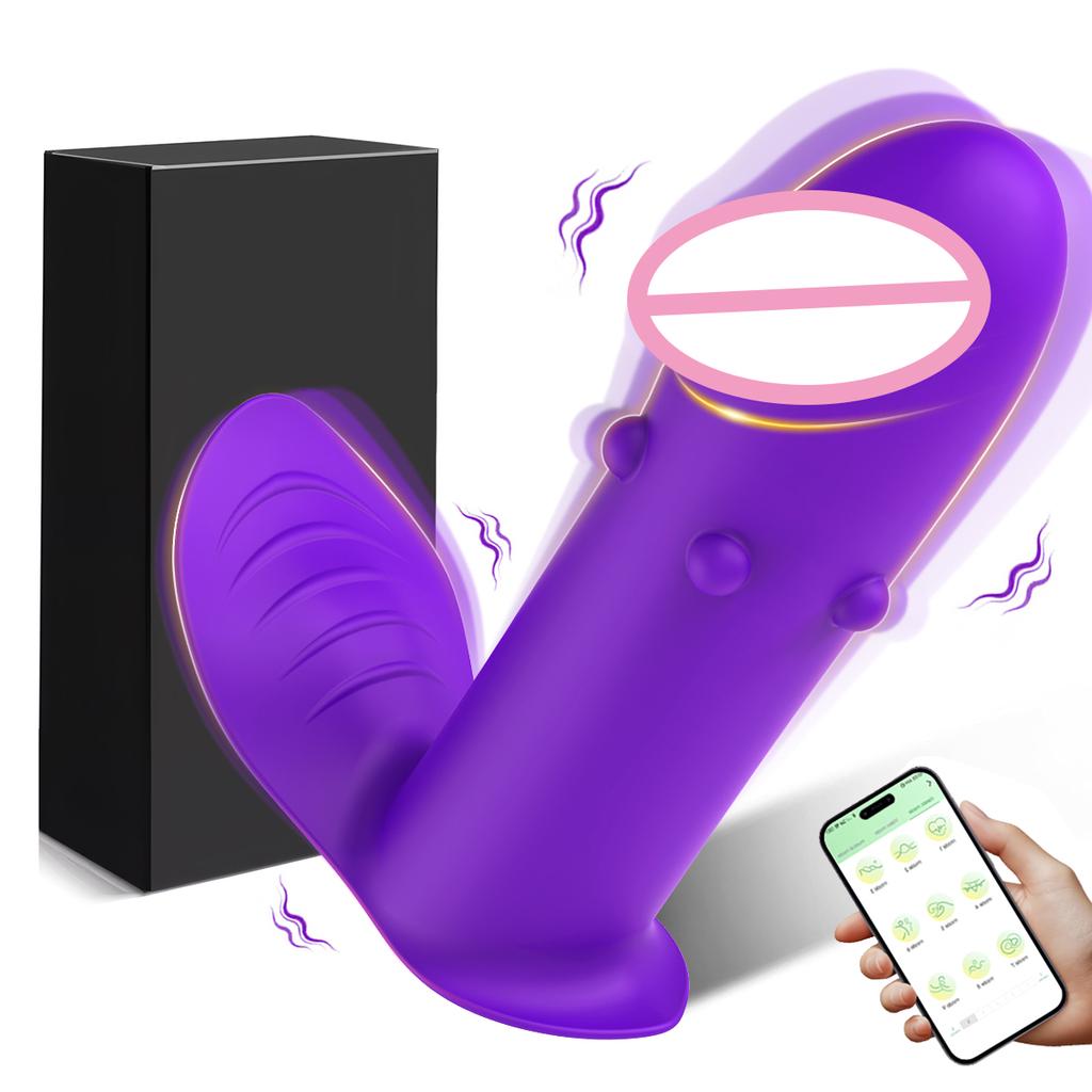 Wireless Bluetooth Controlled Dildo Vibrator Mini Bullet Clitoral G Spot Stimulator APP Remote Panty Wearable Sex Toys for Women