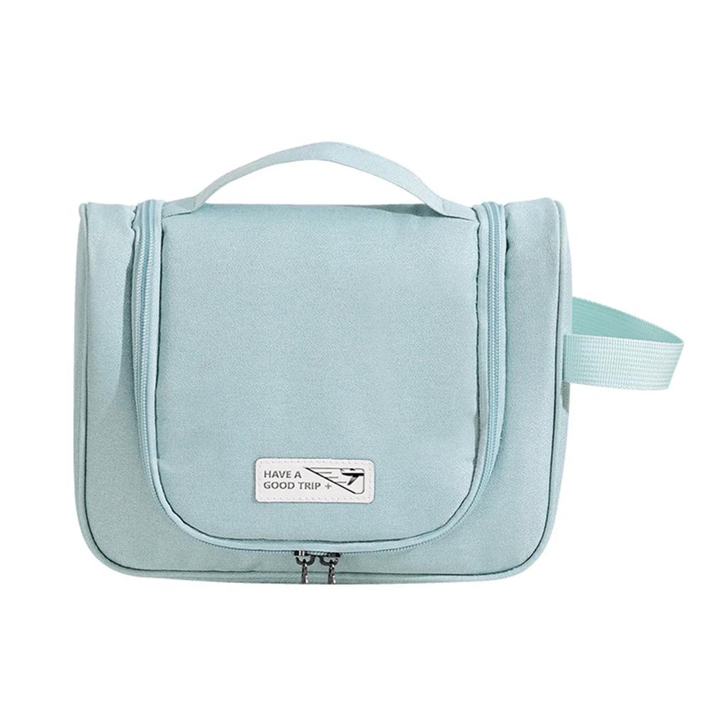 Travel Wash Bag Women Makeup Bags Toiletries Organizer with Hanging Hook Foldable Waterproof Cosmetic Bag Home Makeup Bag
