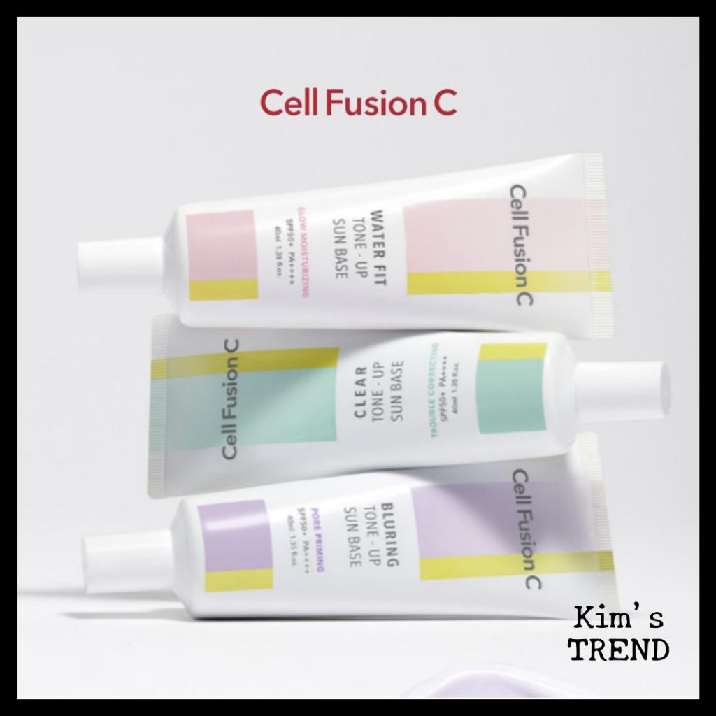Cell Fusion C Tone-Up Sonnenbasis 40 ml SPF50+ PA++++ (Wasser Fit, Klar, Bluring)