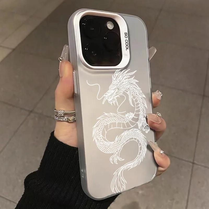 Luxury Cool Dragon Totem IMD Phone Case For  14 Cases  11 Lite 5G 13T 13 12T 12X 12 Poco X6 X5 F5 M6 Pro Hard Cover