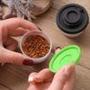 1/4pcs Mini 50ml Kitchen Seasoning Jar Dustproof Insect-proof Salt Pepper Sugar Cocoa Powder Sprinkle Seasoning Tools