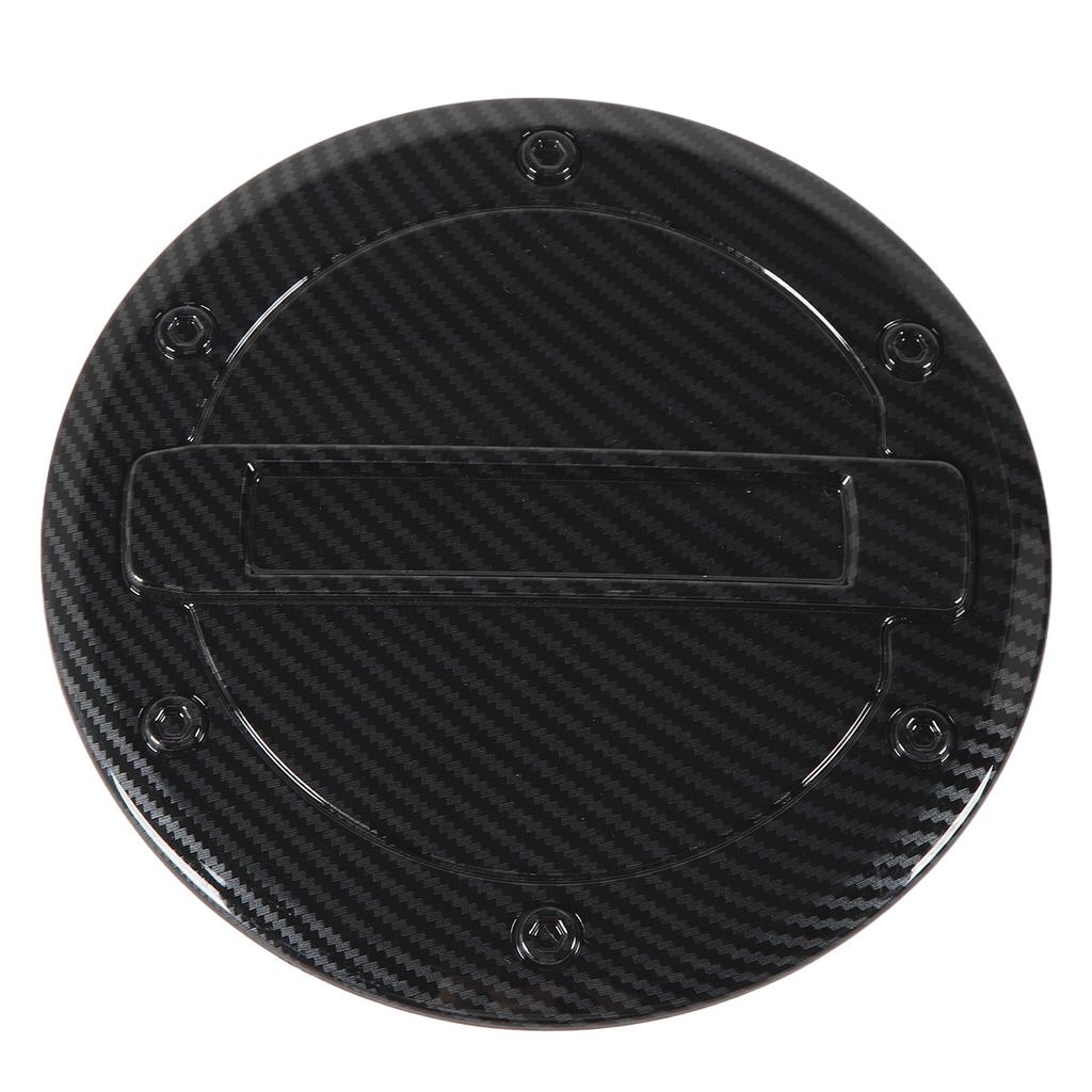 Fuel Tank Cap Carbon Fiber Style ABS Gas Fuel Tank Gates Door Cover Lid for 1500 2023