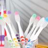 10/20/30-Pack Boxed Toothbrushes for Deep Cleaning Without Harming Gums, Family Pack with Random Colors, Adult Bamboo Charcoal Toothbrushes, Daily Use