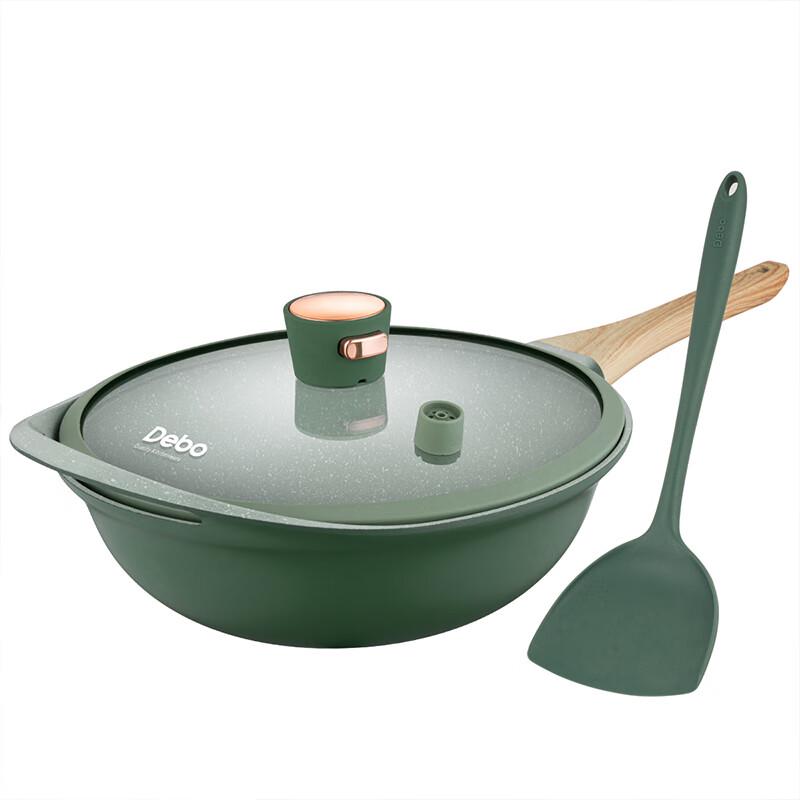 Debo Iben 32cm Non-Stick Aluminum Wok