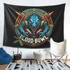 Lagrt Blood Bowl Tapestry Wall Hanging Aesthetic Home Decoration Tapestries for Living Room Bedroom