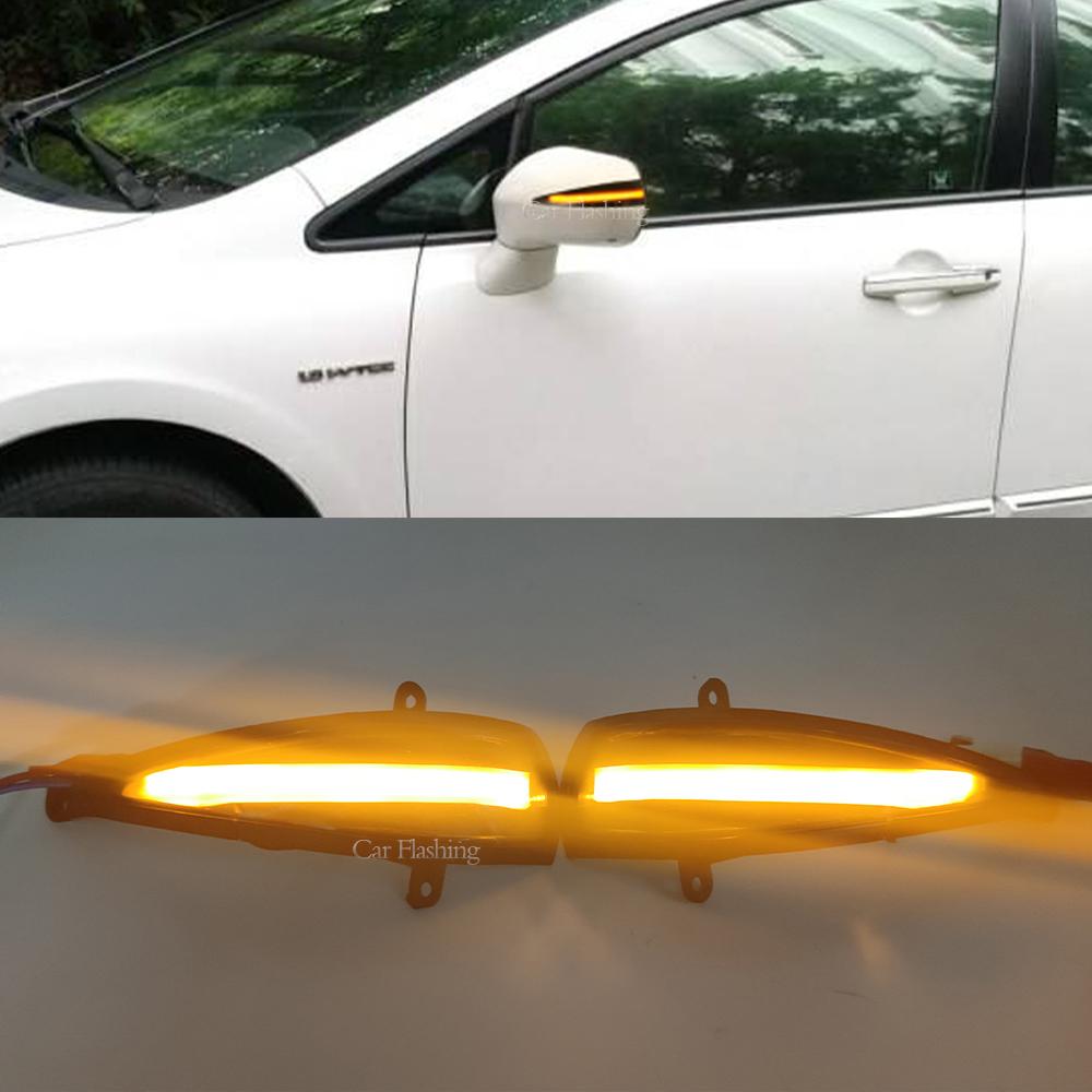 Dynamic Blinker LED Turn Signal Light Indicator Side Mirror Lamp for Honda Civic 8th MK8 Hatchback 3D 5D 2006 2012 FN2 FN FK