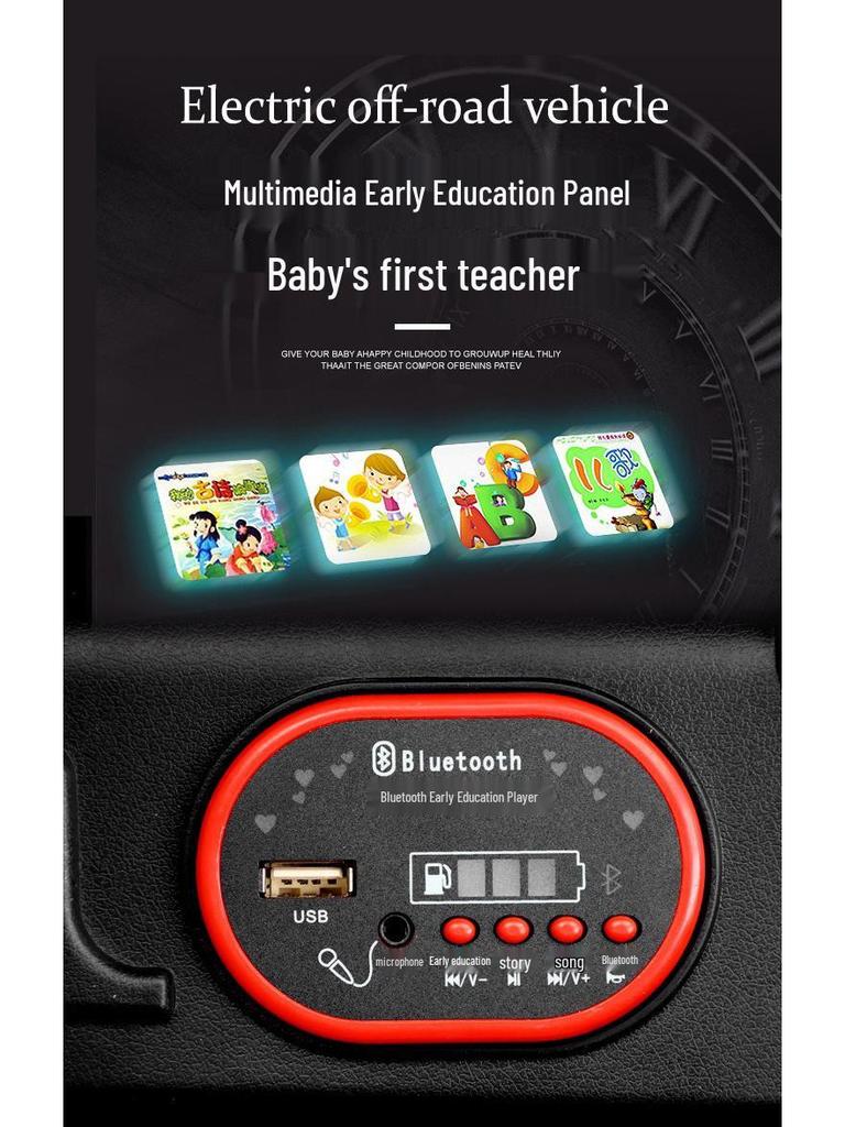 Mercedes-Benz G-Class Kids' Electric Off-Road Car with Remote Control, Suitable for Boys and Girls - Large Four-Wheel Drive, Ride-On Vehicle.