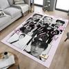 Fashion Icon Collage Carpet For Playroom Bedroom Living Room Sofa Home Decorkids Game Area Rug Nonslip Floor Mat