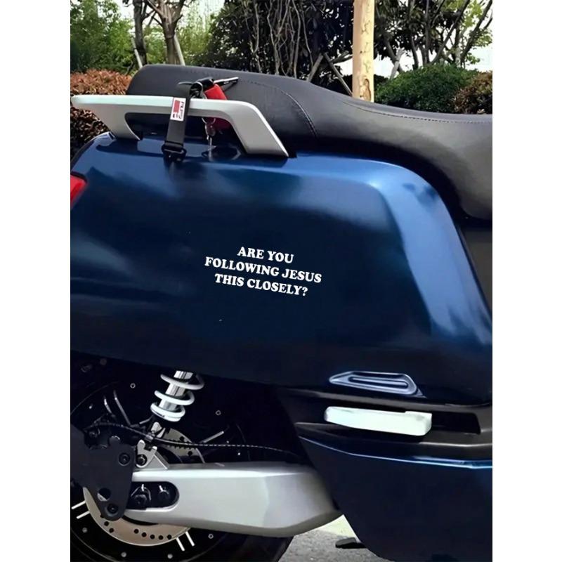 White Are You Follow Jesus This Close Vinyl Car Stickers For Car Head Design Modern Window Bumper Decor