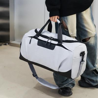 Large Capacity Multi-Function Sports & Travel Bag with Wet/Dry Separation, Crossbody, Shoulder, and Hand Carry Options