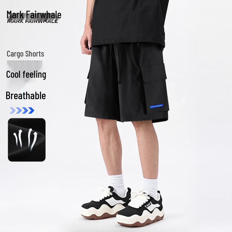 Mark Fairwhale Men s Ice Silk Quick-Dry Workwear Shorts XL