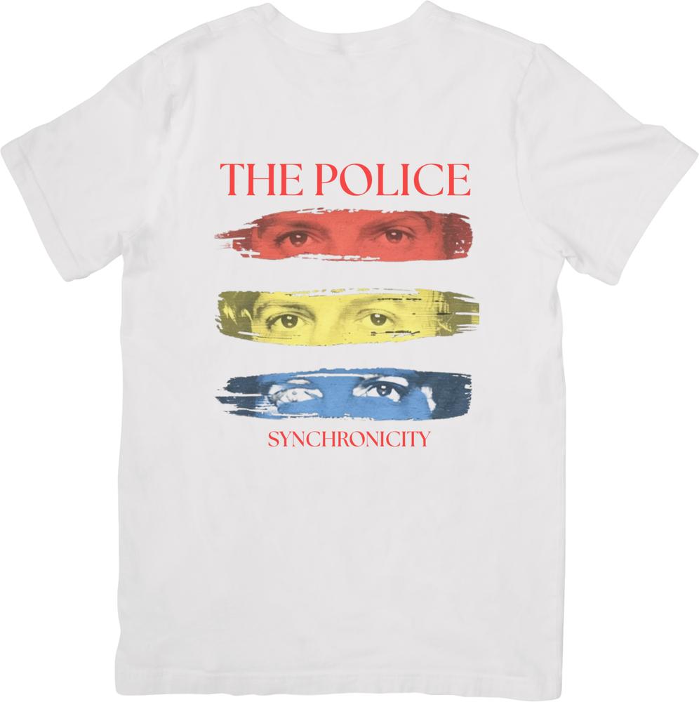 La collection Police Vintage Rétro Coupe pour Unisexe femmes T-shirts en Coton de Qualité