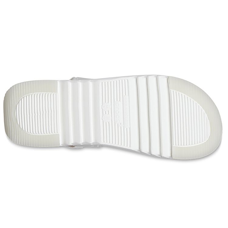 Crocs Lightweight Non-Slip Sports Sandals Women Sandals White 208181-100