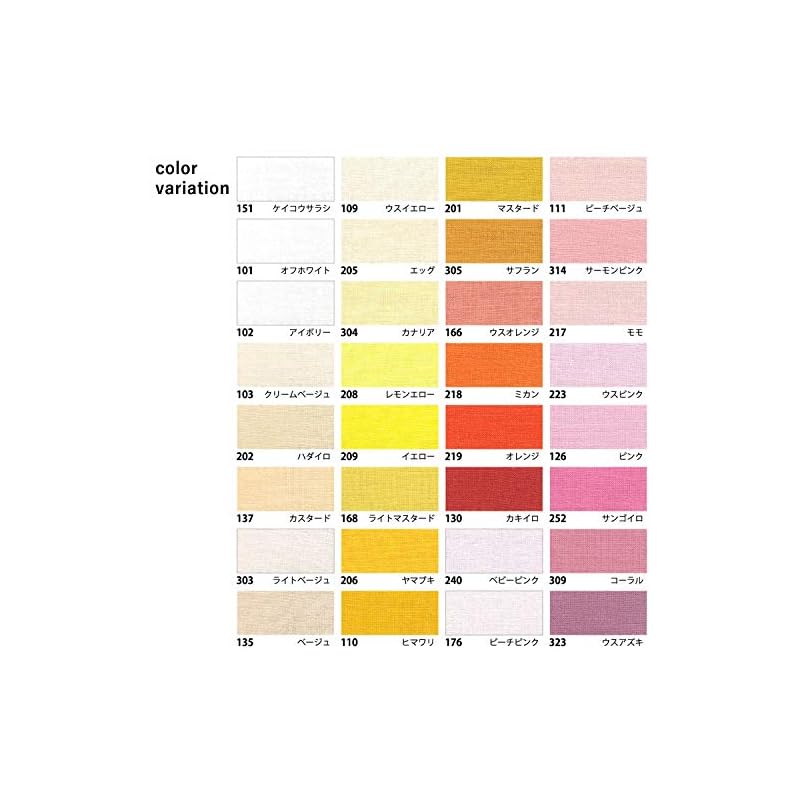 Nippon Chuko Eighty Square 100% Cotton Shirting, Off-White, Approx. 110cm x 50cm, Sold by the Meter (KD4630-101-50CM)