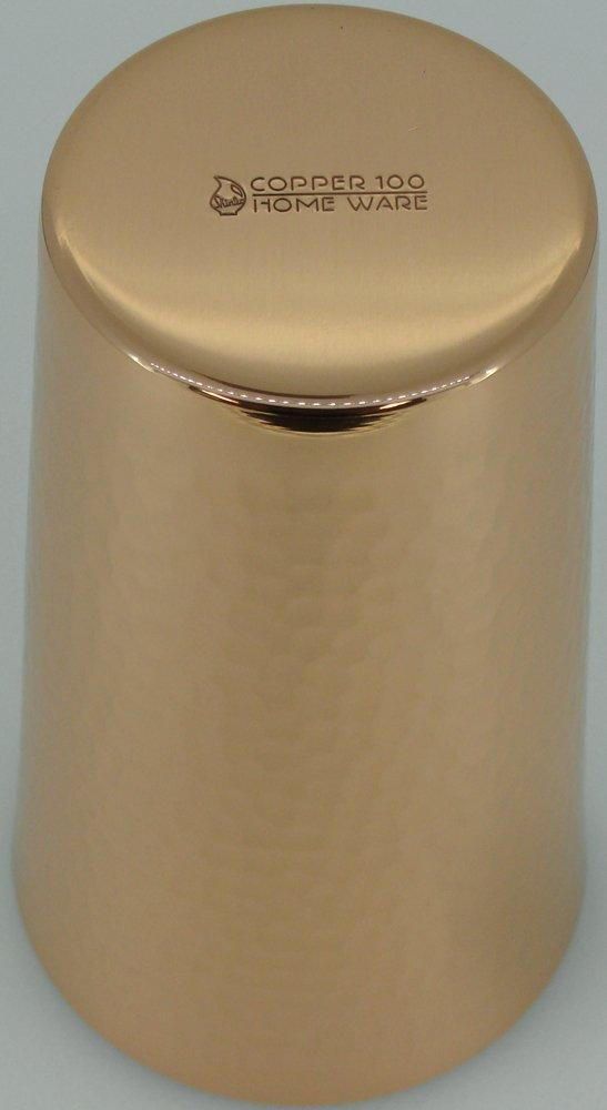 Shinko Metal COPPER 100 Hammered Tumbler, Large, S-503