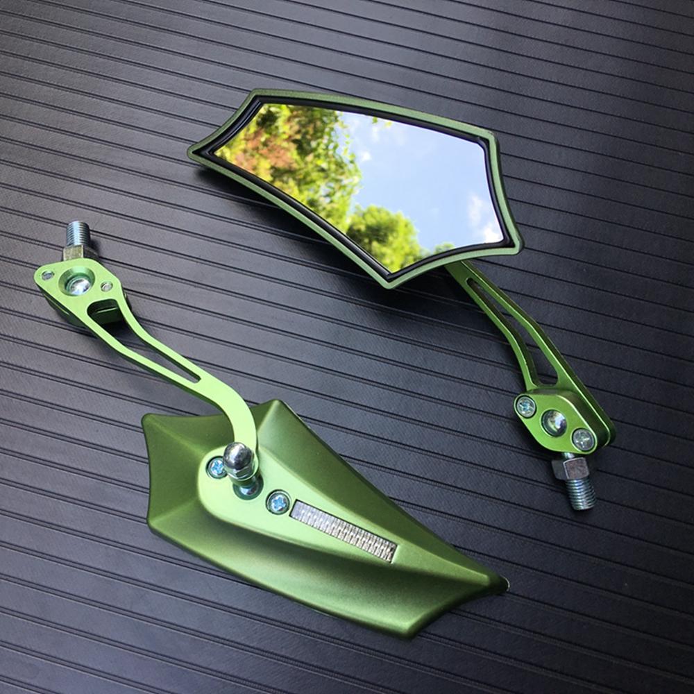 8 Colors Motorbike Motorcycle Rear View Mirror Moto Accessories Unviersal 8MM 10MM Scooter Mirror Motocross Rearview