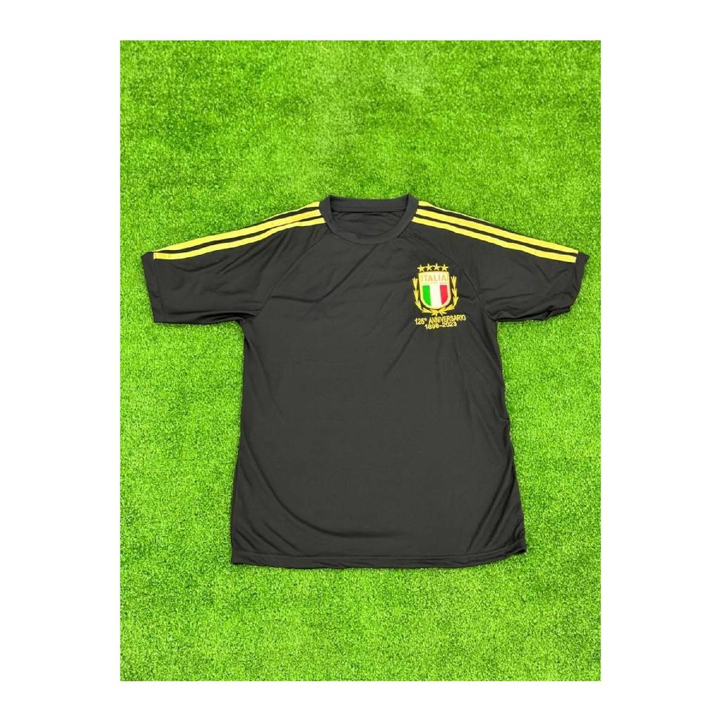 Italy 125th Anniversary Special National Team Jersey 2023/24 New Season Football Shirt Black
