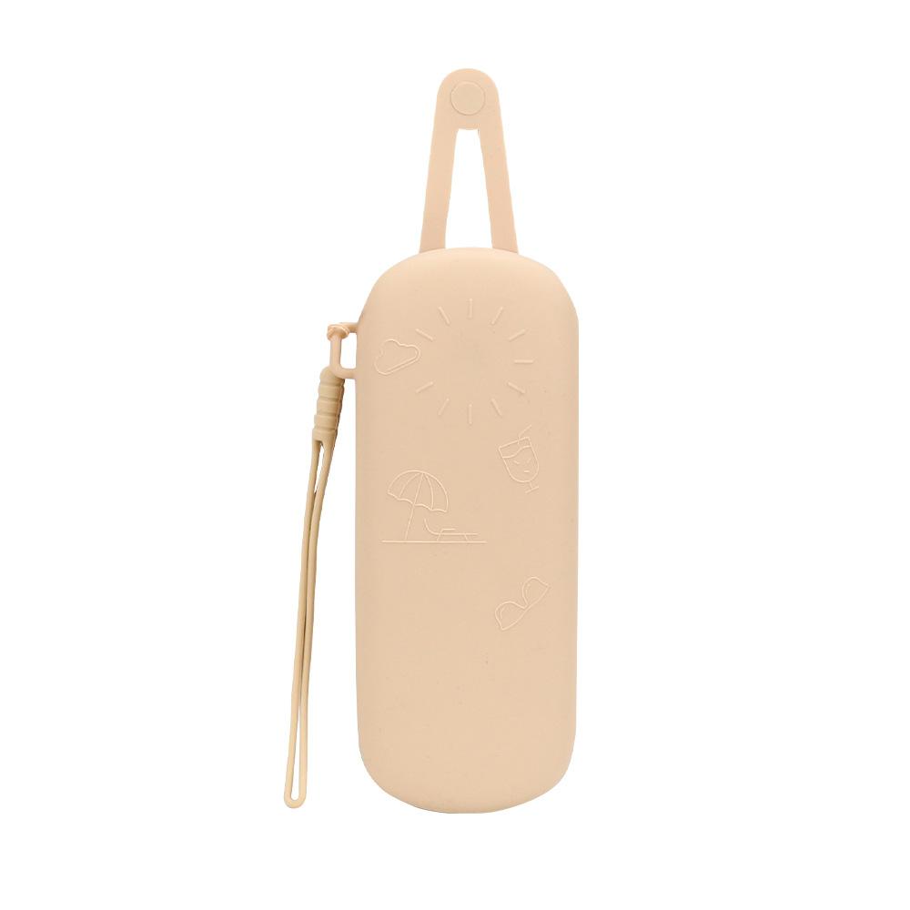 Waterproof Storage Pouch Minimalist Silicone Eyeglass Case Portable Makeup Bag Aesthetic Toiletry Bag For Sunglasses Travel