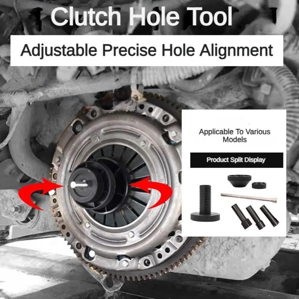 3 Collets Hole Corrector Anti-slip Aligning Tool Universal Clutch Alignment Kit