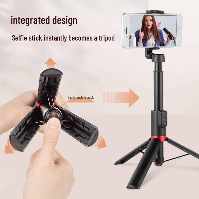 7-in-1 Anti-Shake Handyhalter & Selfie-Stick-Stativ für Live-Streaming