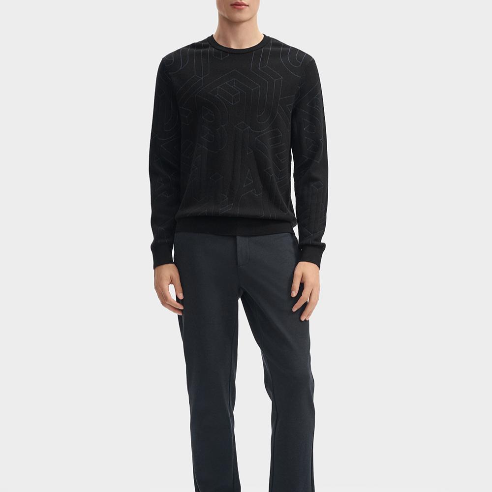 New FILA Knitwear Men's Black F11M442403FBK
