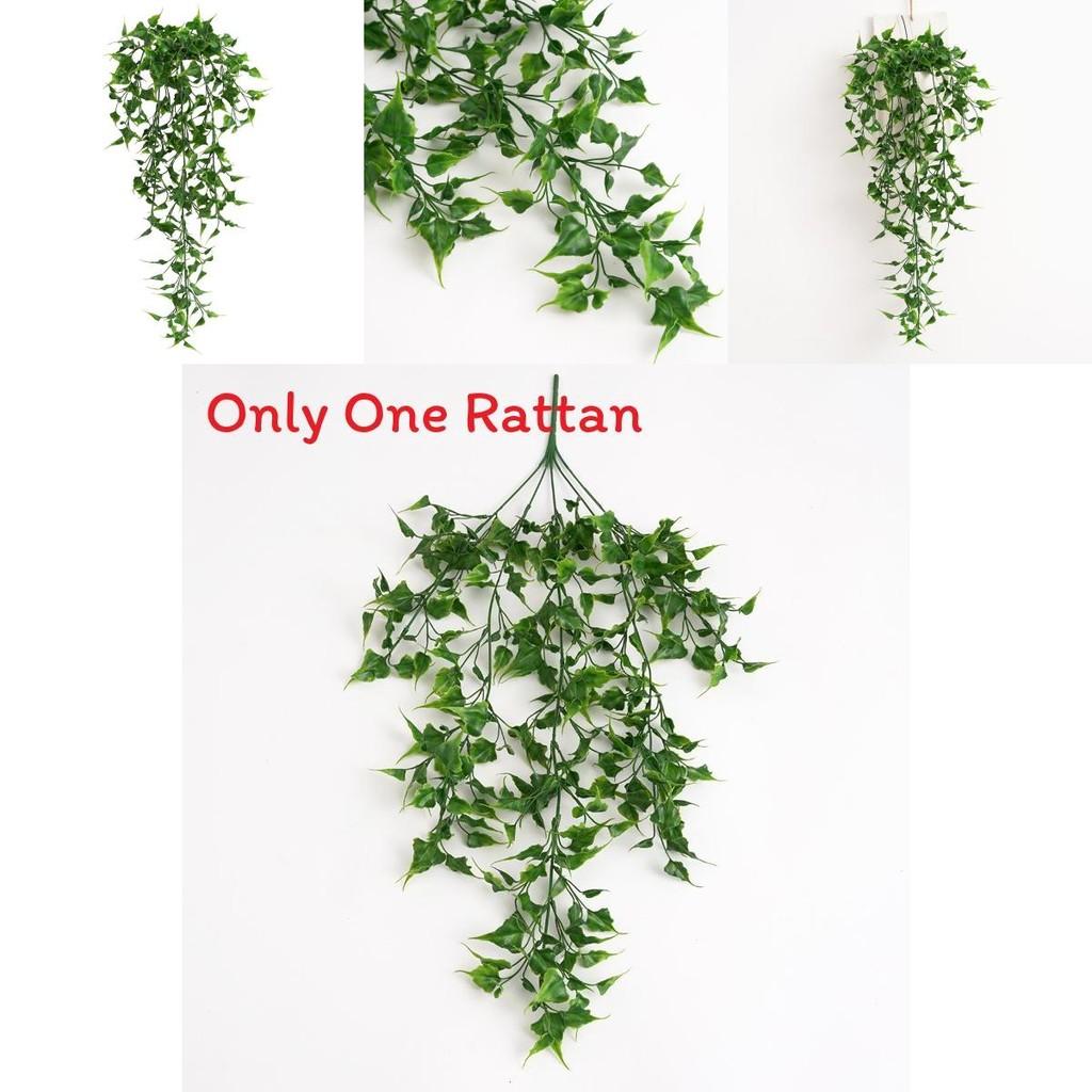 Hedera Nepalensis Artificial Plant Wall Hanging With Plastic Leaves For Home Decor