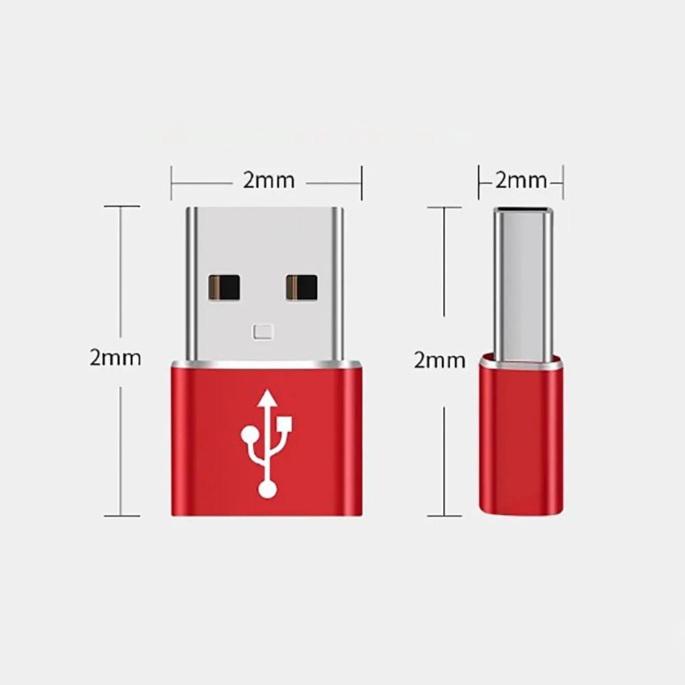 Usb3.0 To Type C Otg Adapter Accessory Fit For Iphone 11 12 13 14 Pro Max Type-C Female To Usb Male Converter Fit For Apple Ipad Samsung
