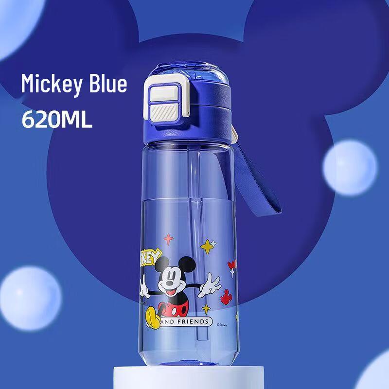 Двухкамерная детская бутылка для воды Cille Kids с мультяшным дизайном, из материала Tritan