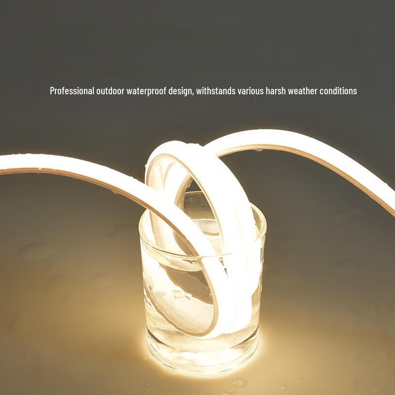 OEING 220V Outdoor Warm White LED Strip Light