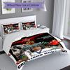 Ronaldo's Cristiano Ronaldo's Journey Bedding Set, Breathable Duvet Cover with Pillowcases, Soft Bed Linen for Bedroom Home Decoration, Perfect Festiv