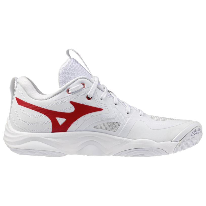 Mizuno WAVE MOMENTUM ELITE Support Volleyball Shoes Women's White Red V1GC251273