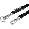 SK11 Fabric Safety Cord, Approx. 3kg Load Capacity, Hook x Hook, Gray, SSC-3N-HH