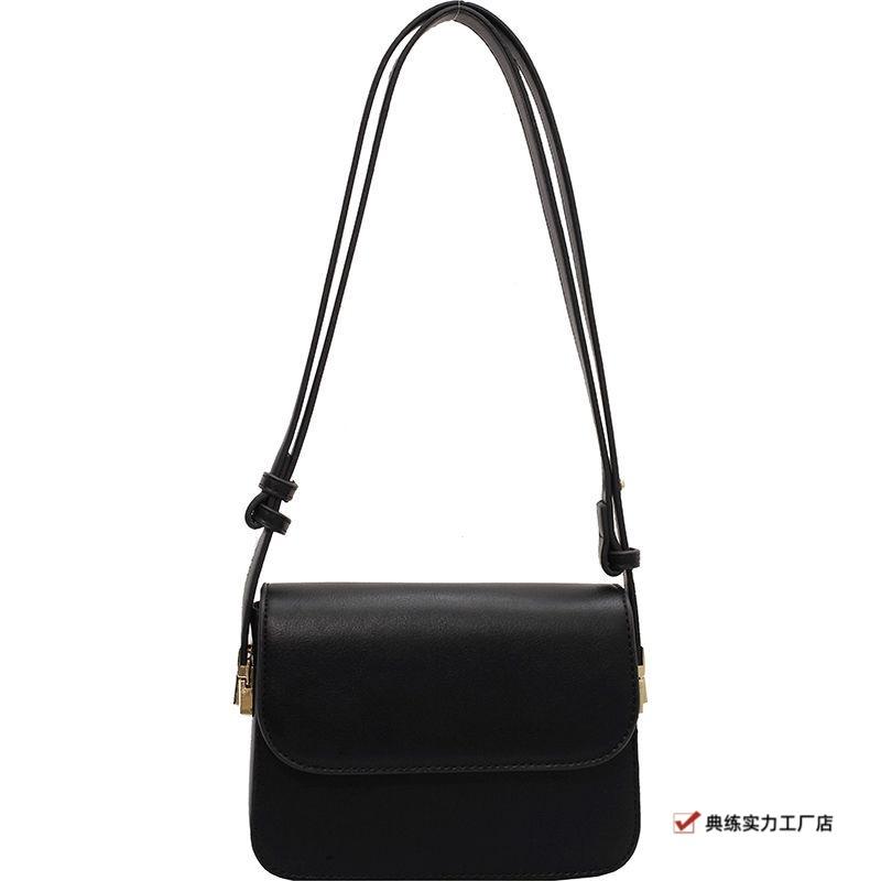 Premium Small Bag New Versatile Retro Small Square Bag Autumn and Winter Simple and Fashionable Shoulder Messenger Bag