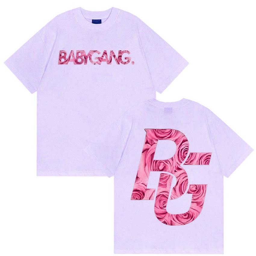 Rapper Baby Gang Album Tour Logo 2025 T Shirt Men Women Vintage High Quality Cotton T-shirt Casual Oversized T-shirt Streetwear