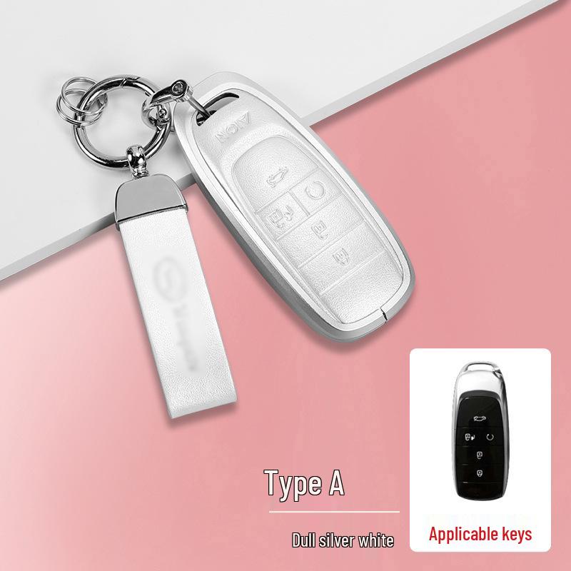 Compatible Key Cover for GAC Trumpchi Aion Models: LX, 630, IA5, Aions, VY - Protective Shell with Buckle