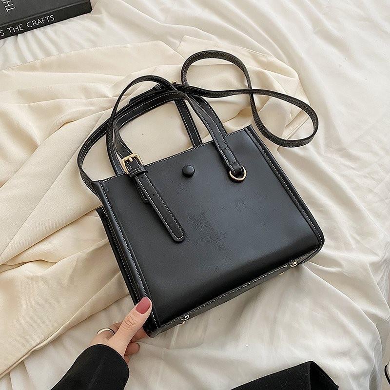 

Trendy Versatile Women s Handbag Crafted From Durable Pu Leather For Daily Use Black